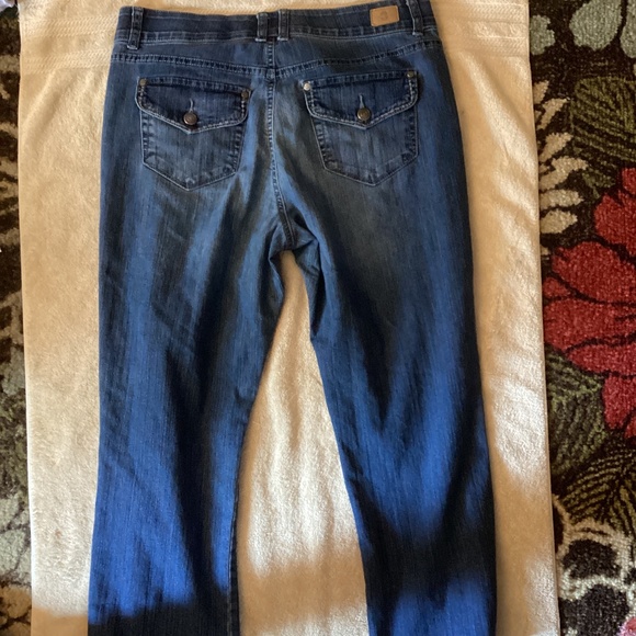 BANDOLINO Bohemian Comfort Stretch Waistband Capris - Picture 3 of 4